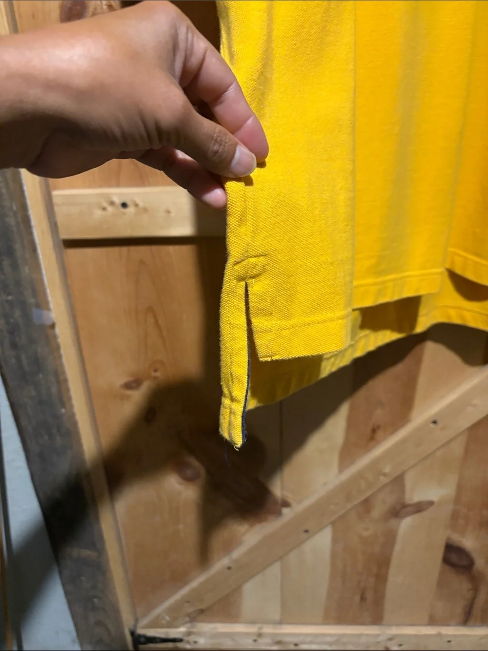 Polo by Ralph Lauren Bright Yellow Polo with Navy Accents & Pony